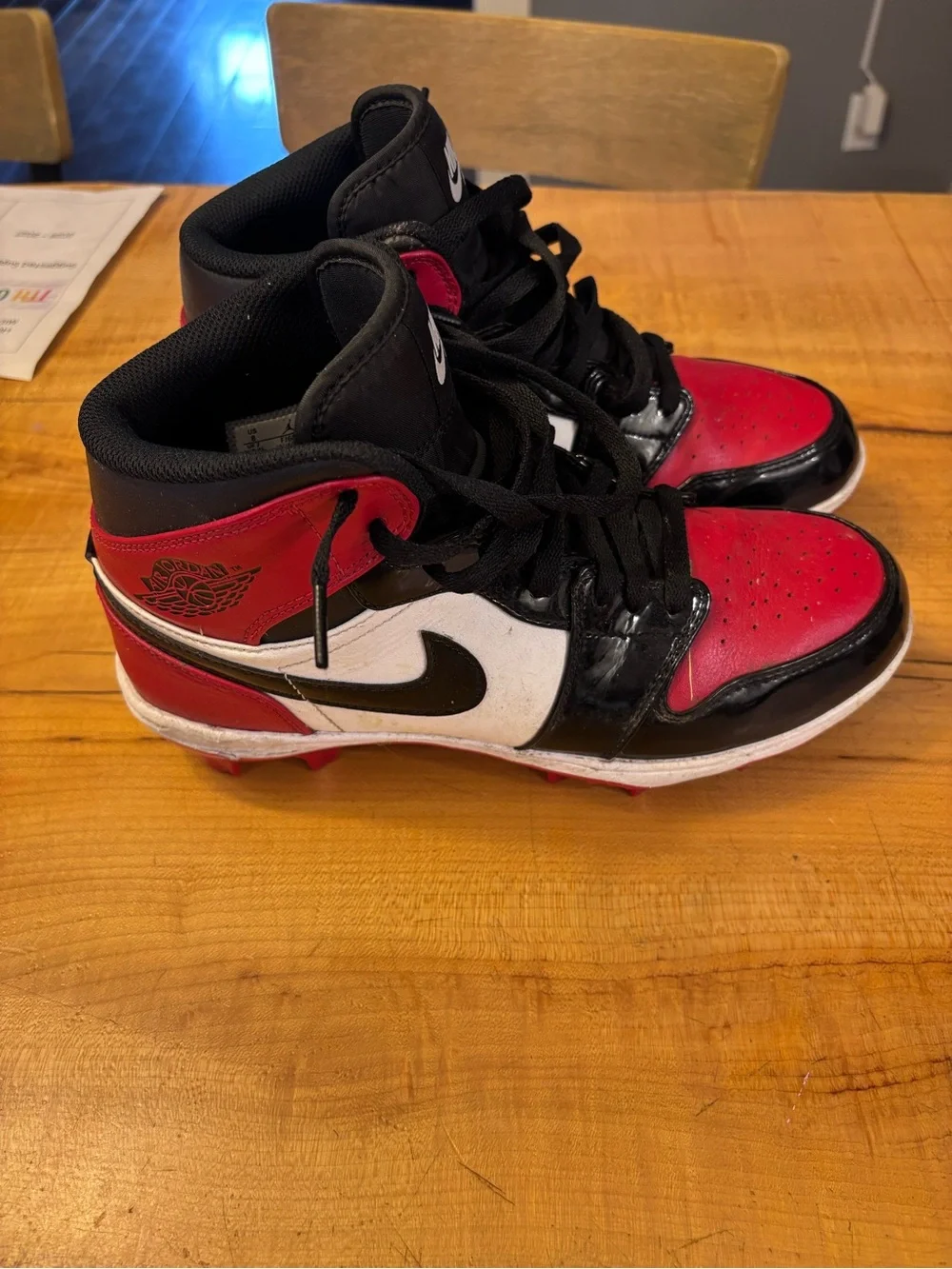 Jordan 1 mid cleats
